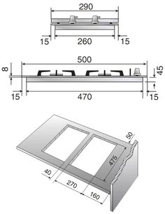 Гриль Ilve H30B/ IX фото 2 в Краснодаре