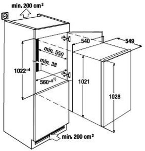 Встраиваемый морозильник Kuppersbusch ITE 1370-2 фото 2 в Краснодаре