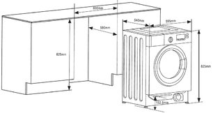 Встраиваемая стирально-сушильная машина Куперсбуш WT 6508.0 V фото 2 в Краснодаре Встраиваемая стирально-сушильная машина Kuppersbusch WT 6508.0 V фото 2 в Краснодаре