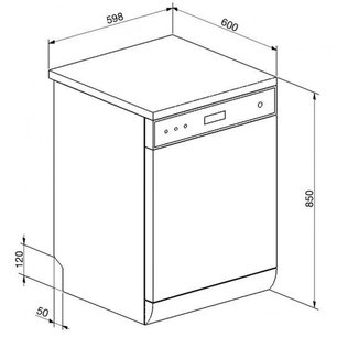 Посудомоечная машина Смег LP364XT фото 4 в Краснодаре Посудомоечная машина Smeg LP364XT фото 4 в Краснодаре