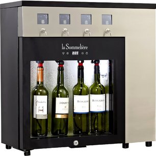 Диспенсер для вина Ла Соммельер DVV4SSE фото в Краснодаре Диспенсер для вина La Sommeliere DVV4SSE фото в Краснодаре