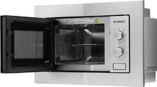 Встраиваемая микроволновая печь Hyundai HBW 2030 IX фото 3 в Краснодаре