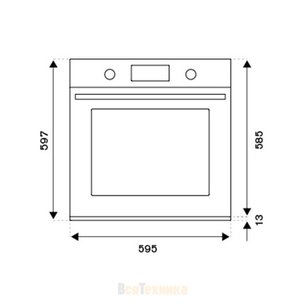 Духовой шкаф Bertazzoni F605HEREKAC фото 4 в Краснодаре