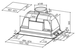 Вытяжка Фабер INCA PLUS HIP X A70 FB EXP фото 2 в Краснодаре Вытяжка Faber INCA PLUS HIP X A70 FB EXP фото 2 в Краснодаре