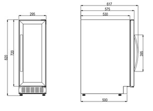 Винный шкаф Дометик C20G Classic фото 3 в Краснодаре Винный шкаф Dometic C20G Classic фото 3 в Краснодаре