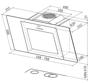 Вытяжка Фабер CITY EG6 W/X A80 фото 2 в Краснодаре Вытяжка Faber CITY EG6 W/X A80 фото 2 в Краснодаре