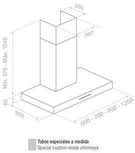 Вытяжка Пандо P-828/60 IX 850 SEC фото 2 в Краснодаре Вытяжка Pando P-828/60 IX 850 SEC фото 2 в Краснодаре