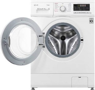 Стирально-сушильная машина LG F1296CDS0X фото 4 в Краснодаре