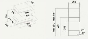 Встраиваемая вытяжка FALMEC E.ION GRUPPO INCASSO 70 (450) фото 2 в Краснодаре Встраиваемая вытяжка FALMEC E.ION GRUPPO INCASSO 70 (450) фото 2 в Краснодаре