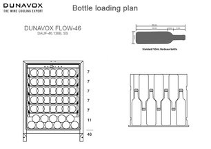 Встраиваемый винный шкаф Дунавокс DAUF-46.138C фото в Краснодаре Встраиваемый винный шкаф Dunavox DAUF-46.138C фото в Краснодаре