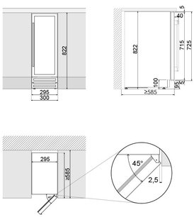 Встраиваемый винный шкаф Пандо PVZB 30-16CRR фото 3 в Краснодаре Встраиваемый винный шкаф Pando PVZB 30-16CRR фото 3 в Краснодаре