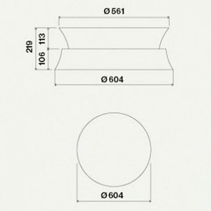Вытяжка Falmec DAMA IS.60 Gunmetal фото 3