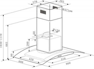 Кухонная вытяжка MAUNFELD Ancona PlusA 90 нержавеющая сталь\прозрачное стекло фото 2 в Краснодаре Кухонная вытяжка MAUNFELD Ancona PlusA 90 нержавеющая сталь\прозрачное стекло фото 2 в Краснодаре