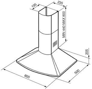 Вытяжка Смег KSE66P9 фото 4 в Краснодаре Вытяжка Smeg KSE66P9 фото 4 в Краснодаре