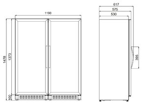 Винный шкаф Dometic C101G Double Classic фото 3 в Краснодаре