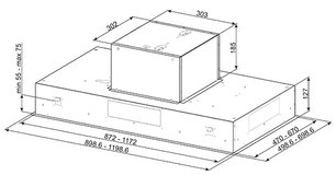 Вытяжка Смег KSEG90XE фото 3 в Краснодаре Вытяжка Smeg KSEG90XE фото 3 в Краснодаре