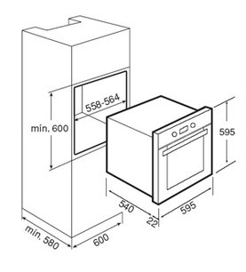 Духовой шкаф Тека HE 720 BLACK фото 2 в Краснодаре Духовой шкаф Teka HE 720 BLACK фото 2 в Краснодаре