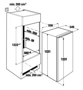 Встраиваемый холодильник Куперсбуш IKEF 2380-1 фото 2 в Краснодаре Встраиваемый холодильник Kuppersbusch IKEF 2380-1 фото 2 в Краснодаре