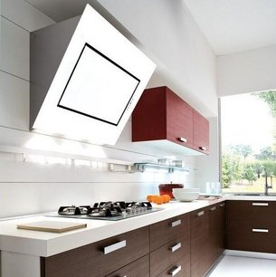 Вытяжка Falmec Quasar (A+) 90 White Glass фото 4 в Краснодаре