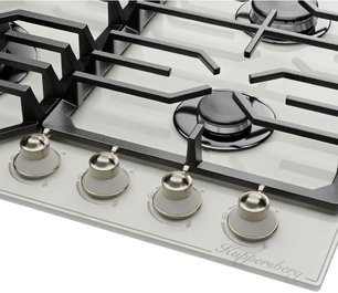 Газовая варочная панель Куперсберг FG 601 W Silver фото 3 в Краснодаре Газовая варочная панель Kuppersberg FG 601 W Silver фото 3 в Краснодаре