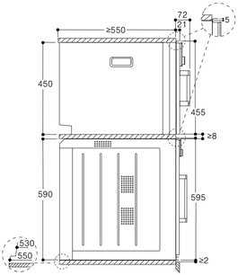 Комбинированный духовой шкаф-пароконвектомат Gaggenau BSP260111 фото 4 в Краснодаре