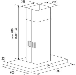 Вытяжка Kuppersberg Opera IS X 1HHM фото 3 в Краснодаре Вытяжка Kuppersberg Opera IS X 1HHM фото 3 в Краснодаре