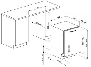 Посудомоечная машина Смег STA4503 фото 2 в Краснодаре Посудомоечная машина Smeg STA4503 фото 2 в Краснодаре