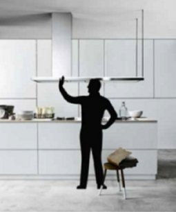 Вытяжка FALMEC DESIGN LUMEN ISOLA STEEL 175 SX фото 3 в Краснодаре Вытяжка FALMEC DESIGN LUMEN ISOLA STEEL 175 SX фото 3 в Краснодаре