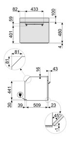 Духовой шкаф Смег SF750BS фото 4 в Краснодаре Духовой шкаф Smeg SF750BS фото 4 в Краснодаре