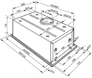 Вытяжка Смег KSEG55X фото 3 в Краснодаре Вытяжка Smeg KSEG55X фото 3 в Краснодаре