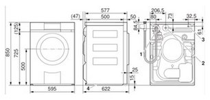 Стиральная машина V-ZUG WA-ASLZ-c re фото 3 в Краснодаре