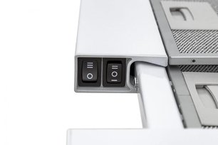 Встраиваемая вытяжка Крона Kamilla slim 600 white (1 мотор) фото 2 в Краснодаре Встраиваемая вытяжка KRONA Kamilla slim 600 white (1 мотор) фото 2 в Краснодаре