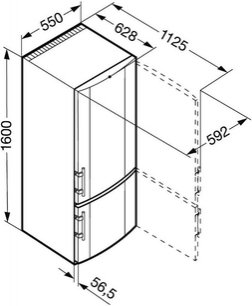 Холодильник Либхер CUPsl 2721 Comfort фото 4 в Краснодаре Холодильник Liebherr CUPsl 2721 Comfort фото 4 в Краснодаре