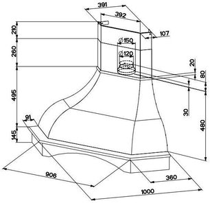 Вытяжка Фабер WEST ANGOLO WH SC корпус белый фото 4 в Краснодаре Вытяжка Faber WEST ANGOLO WH SC корпус белый фото 4 в Краснодаре