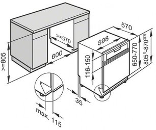 Встраиваемая посудомоечная машина Миле G 5000 SCi фото 4 в Краснодаре Встраиваемая посудомоечная машина Miele G 5000 SCi фото 4 в Краснодаре