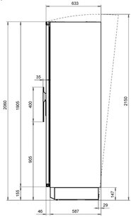 Винный шкаф Festivo 45 VLM 45VLM0570 (черный) фото 4 в Краснодаре