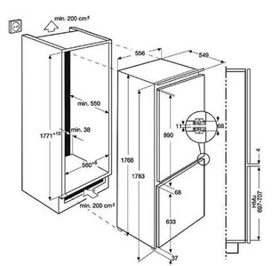 Холодильник АЕГ SCS51800F0 фото 3 в Краснодаре Холодильник AEG SCS51800F0 фото 3 в Краснодаре