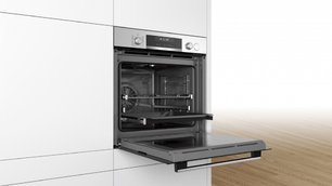 Встраиваемый духовой шкаф с функцией добавления пара BOSCH HRG5184S1 фото 4 в Краснодаре Встраиваемый духовой шкаф с функцией добавления пара BOSCH HRG5184S1 фото 4 в Краснодаре