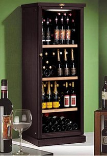 Винный шкаф IP CEXP 401 VU венге фото 4 в Краснодаре