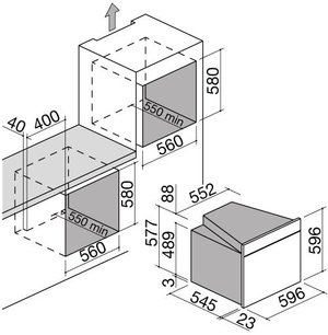 Духовой шкаф Barazza 1FEVTP фото 4 в Краснодаре