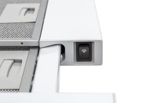 Встраиваемая вытяжка Крона Kamilla slim 600 white (1 мотор) фото 4 в Краснодаре Встраиваемая вытяжка KRONA Kamilla slim 600 white (1 мотор) фото 4 в Краснодаре