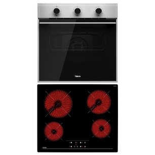 Teka (духовой шкаф HSB 740 G SS + варочная панель TZ 6415 BLACK) фото в Краснодаре Teka (духовой шкаф HSB 740 G SS + варочная панель TZ 6415 BLACK) фото в Краснодаре