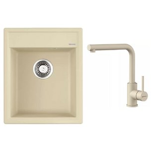 Omoikiri (мойка Daisen 42-BE + смеситель NAKAGAWA BE-P) фото в Краснодаре