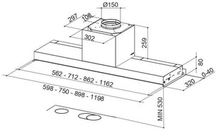 Вытяжка Фабер IN-NOVA PREMIUM BK M A120 фото 2 в Краснодаре Вытяжка Faber IN-NOVA PREMIUM BK M A120 фото 2 в Краснодаре