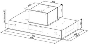 Вытяжка Смег KSEG90X2 фото 2 в Краснодаре Вытяжка Smeg KSEG90X2 фото 2 в Краснодаре