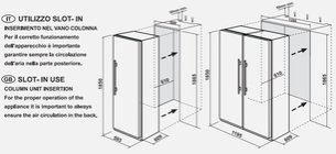 Встраиваемый холодильник Fulgor Milano FBRD 401 FED фото 4 в Краснодаре
