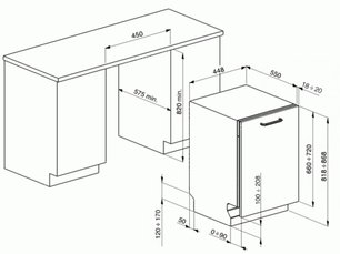 Встраиваемая посудомоечная машина Смег STA4523 фото 2 в Краснодаре Встраиваемая посудомоечная машина Smeg STA4523 фото 2 в Краснодаре