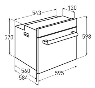 Духовой шкаф Зигмунд Штайн EN 222.112 W фото 2 в Краснодаре Духовой шкаф Zigmund Shtain EN 222.112 W фото 2 в Краснодаре