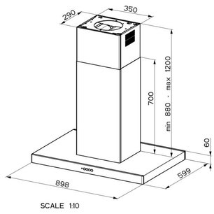 Вытяжка Фабер STILO COMFORT ISOLA X A90 фото 2 в Краснодаре Вытяжка Faber STILO COMFORT ISOLA X A90 фото 2 в Краснодаре
