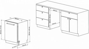 Встраиваемая посудомоечная машина Кертинг KDI 60488 фото 4 в Краснодаре Встраиваемая посудомоечная машина Korting KDI 60488 фото 4 в Краснодаре